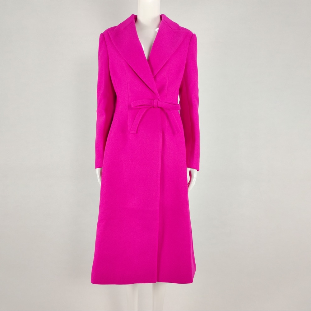 Madison Pink Wool Coat
